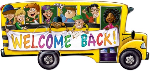 [55380] Welcome Back Bus Cutout