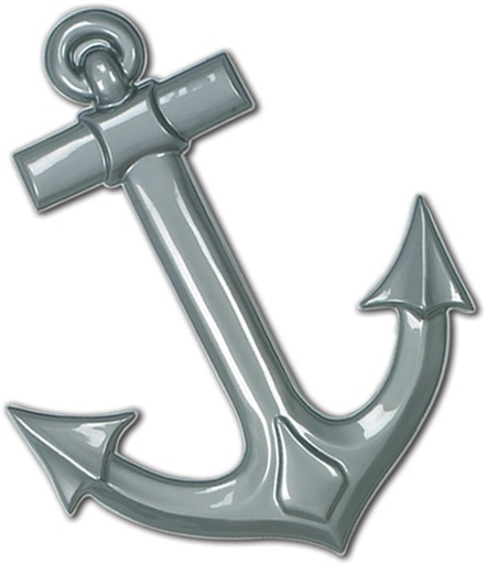 [55501] Plastic Ship Anchor, 63cm