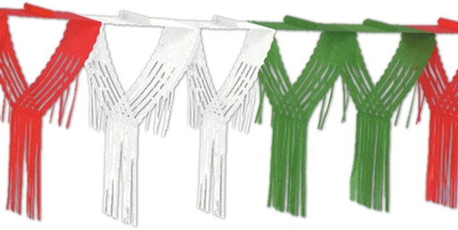 [55523-RWG] Drop Fringe Garland, 3.6m