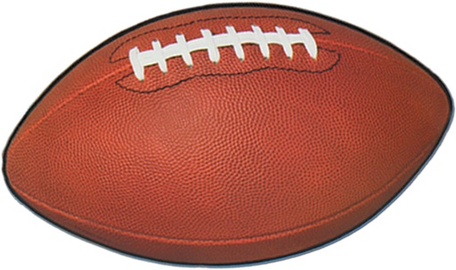 [55595] Football Cutout, 45cm