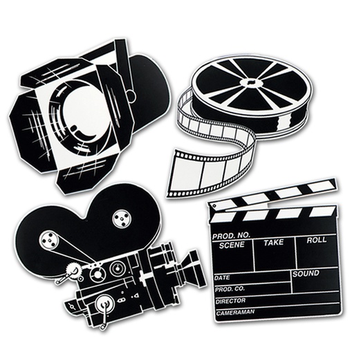 [55722] Movie Set Cutouts, 23cm