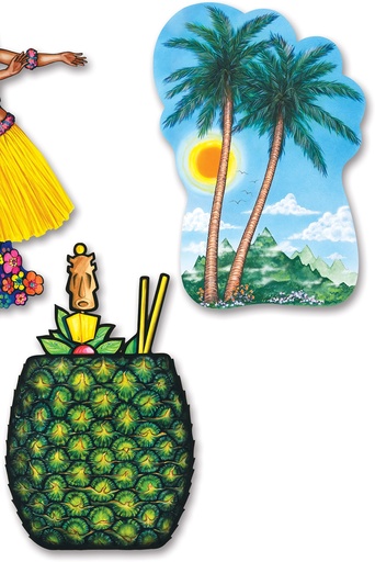 [55945] Luau Cutouts, 43cm-50cm