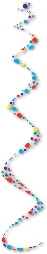 [57590] Printed Polka Dots Twirly Whirlys, 60cm