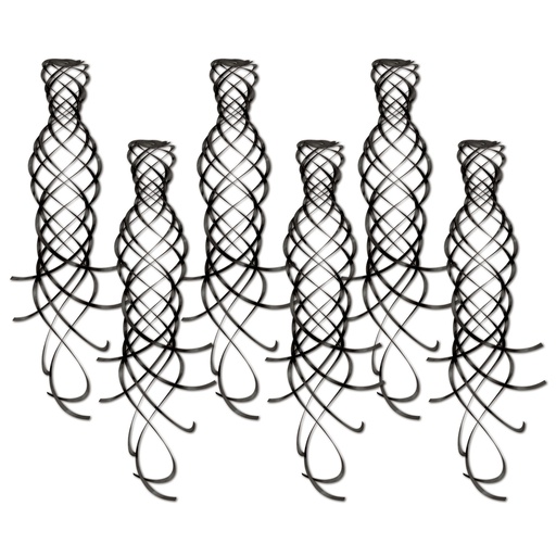 [57635-BK] Hanging Whirls, 50cm