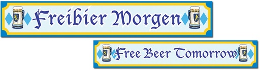 [57769] Oktoberfest Sign Cutouts, 60cm