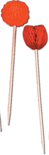 [60120] Honeycomb Fruit Picks, 10cm