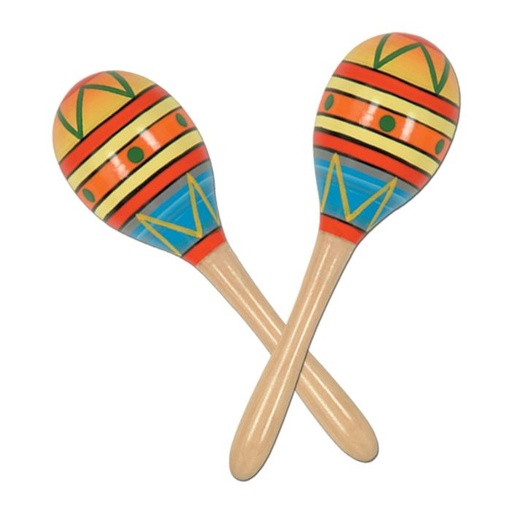 [60951-8] Party Maracas, 20cm