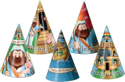 [66012] Noah's Ark Party Hats