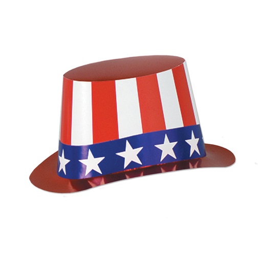 [66617-25] Foil Patriotic Hi-Hat