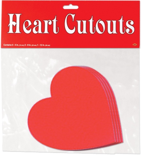 [77840] Heart Cutouts, 10cm