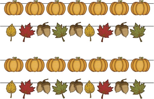 [90754] Autumn Garland Set, 3.6m