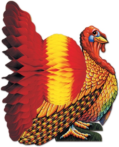 [99066] Tissue Turkey Centrepiece, 30cm