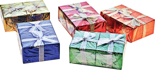 [FG057] Gift Box Glitter Ribbon, 9.5cm