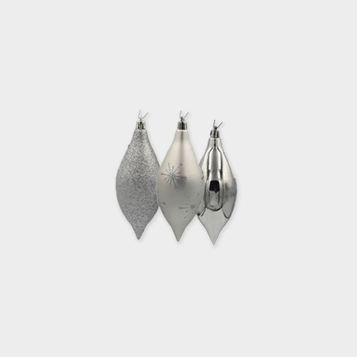 [FG169-S] Ornament, Finial Trio, 15cm