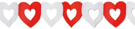 [FD24532] Heart Garland, 3m