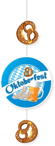 [FD78847F] Oktoberfest Hanging Decor, 75cm