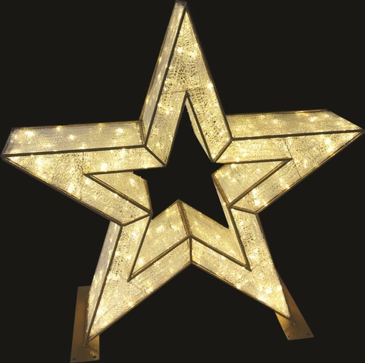 [GV019] Light Up Freestanding Star, 3m