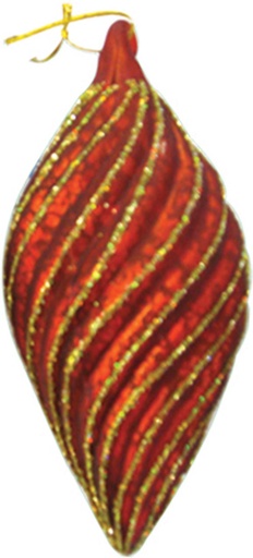 [SH6220] Glitter Shuttle Ornament, 14cm