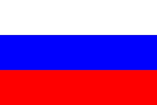 [LN001-RU] Russia Polyester Flag, 90cm