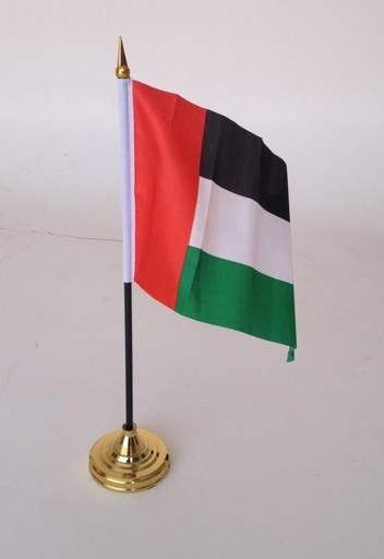 [LN004-AE] UAE Table Flag, 21cm