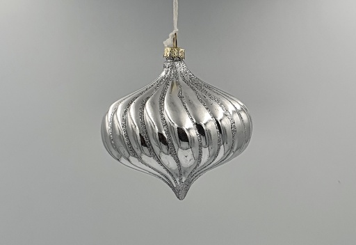 [MJ026] Glittered Fluted Onion, 8cm