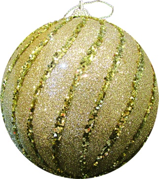 [RN397] Swirl Bauble, 10cm