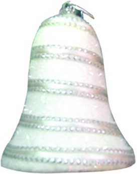 [RA035] Bell Silver Spiral, 11cm