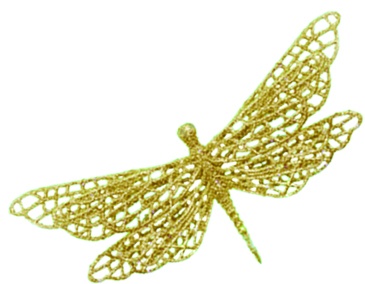 [RT115] Dragonfly Filigree Wings, 13cm