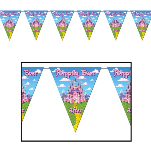 [50542] Princess Castle Bunting, 1m