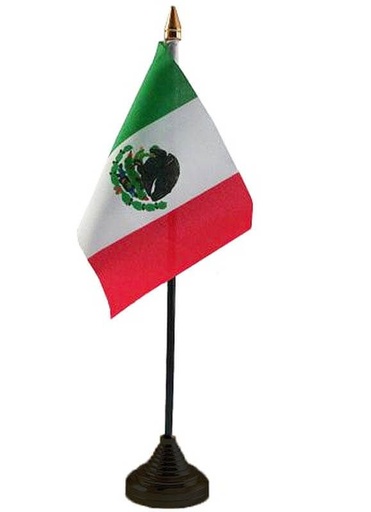 [JF003] Mexican Table Flag, 20cm