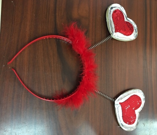 [SH7315-2E] Heart Bobble Headband