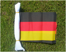 [WC004-GE] Germany Flag Bunting, 7m