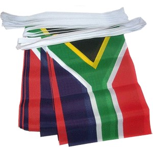 [WC004-SA] South Africa Pennant Bunting