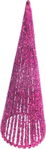 [XQ016-R] Sisal Cone Tree, 30cm