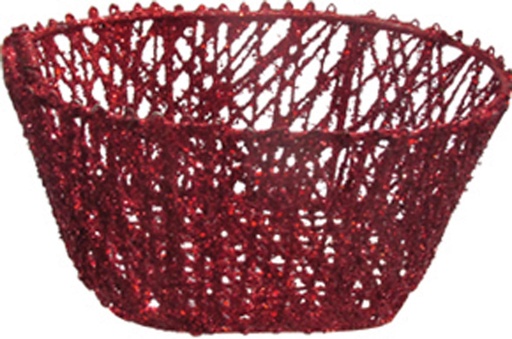 [XQ021-R] Glitter Basket, 12cm