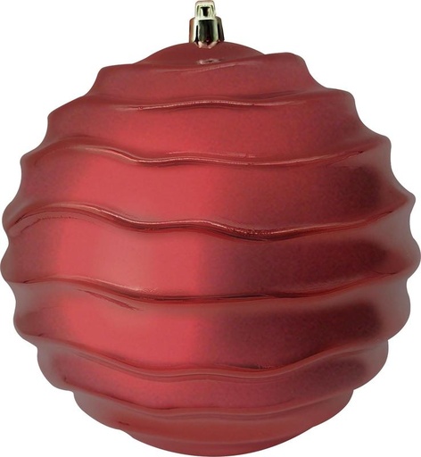 [GT022-R] Matte Lantern Wavy Ball, 15cm