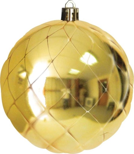 [GT031-GD] Pineapple Pattern Bauble, 12cm