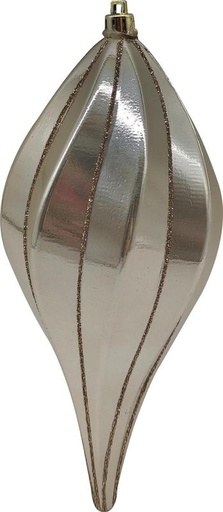 [GT049-S] Glittered Matte Finial, 20cm
