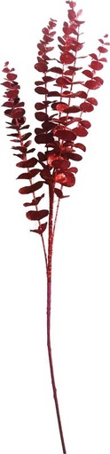 [HQ009-R] Eucalyptus Leaf Spray, 82cm