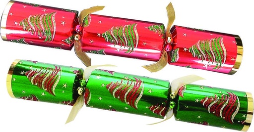 [SBC159] Luxury Crackers Glitter Tree, 12"