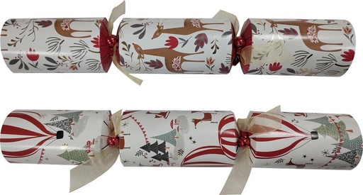 [SBC257] Classic Crackers Folk Reindeer, 12"