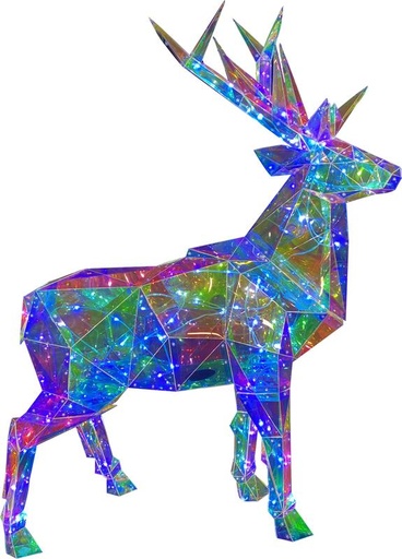 [TX013] Light-Up Reindeer, 145cm