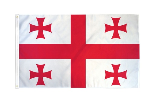 [LN001-GEO] Georgia Polyester Flag, 90cm