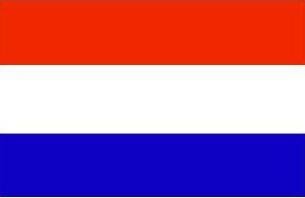 [LN001-NL] The Netherlands Polyester Flag, 90cm
