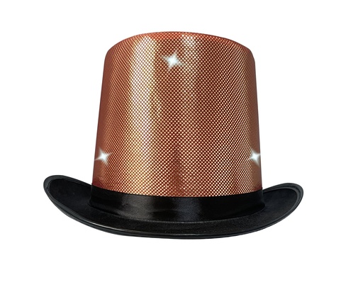 [SH013-RGD] Light-Up Top Hat