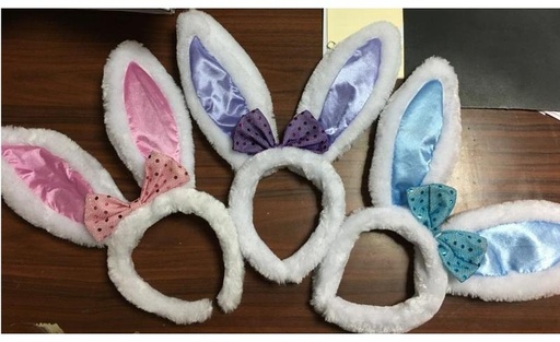 [SH7266-B] Headband Bunny Ears Bow