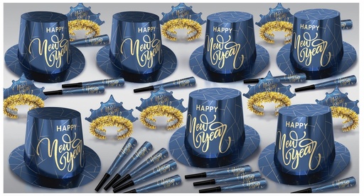 [80187-GD50] Midnight Blue New Year