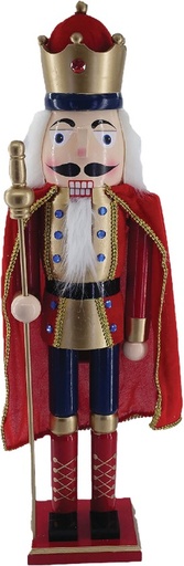 [RT235] Nutcracker Caped King Scepter, 80cm
