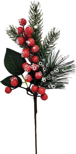 [DZ026] Berry Pick, Sequin Pine, 33cm