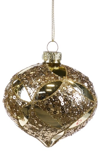 [GW026-C] Sequined Glass Star Lattice, 6cm